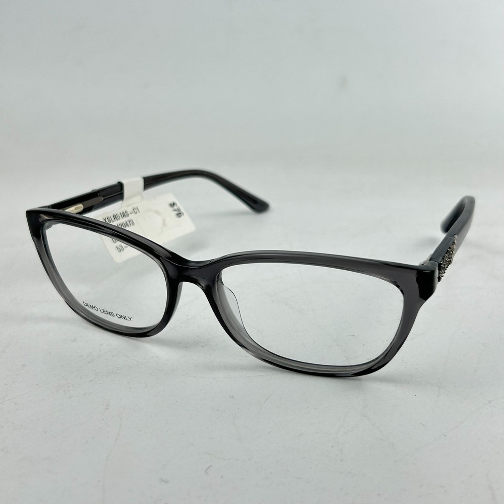 Walmart Eyewear XSLR51AS-C1 Women Eyeglasses Frame Grey Full Rim 53-16-135 mm